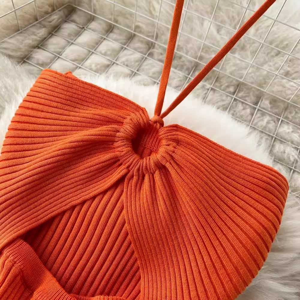 YuooMuoo Chic Fashion Sexy Package Hips Split Knitted Summer Dress 2025 Women Slim Elastic Bodycon Party Dress Streetwear OutfitXJ250514
