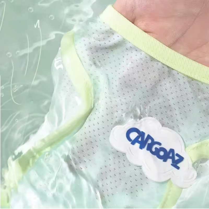 Comfort Fit Pet Cooler Vest Ideal Accessory For Teddies & Other Tiny Canines During Warm Weather