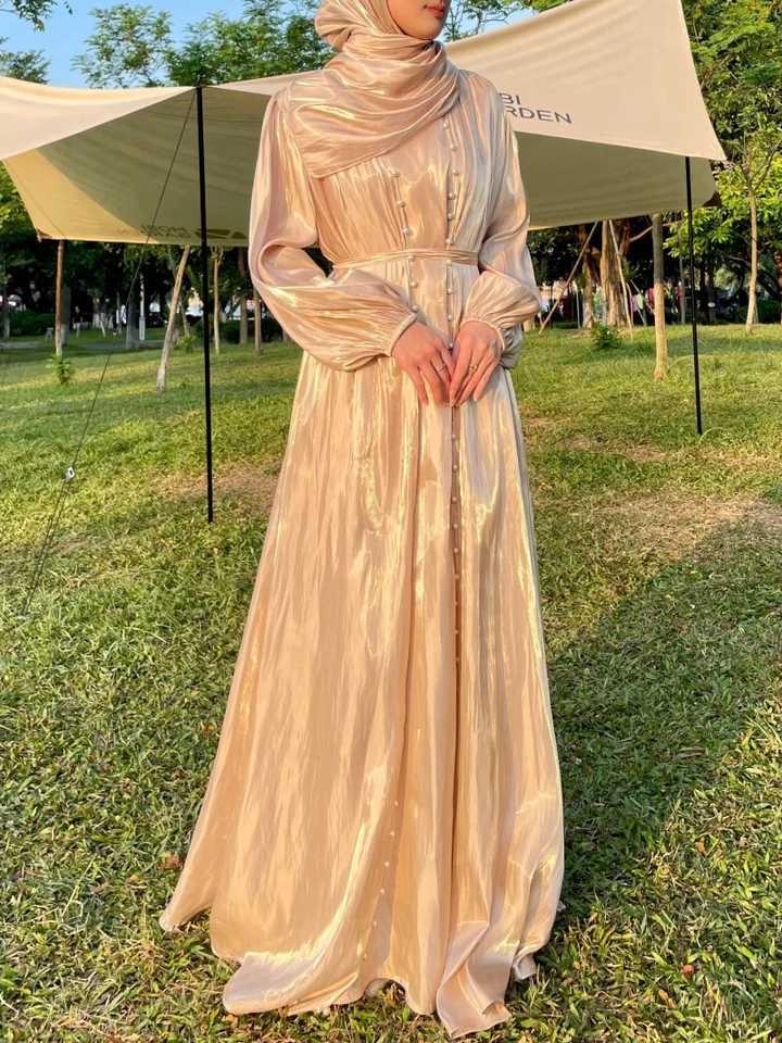 Middle East Women Djellaba Gown Eid Muslim Lantern Slve Dresses Long Robes Abaya Kaftan Cardigan Scarf Belt Burquas X250514