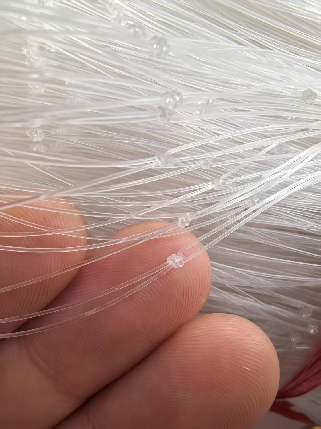 Durable 0.32mm Thick Nylon Monofilament Fishing Net - High-Wear Resistance