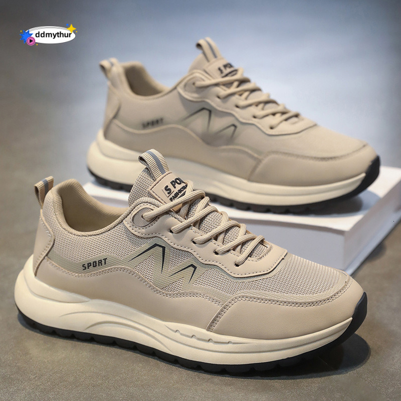 Men's 2025 new soft soled casual Korean version breathable sports shoes for men ddmythur