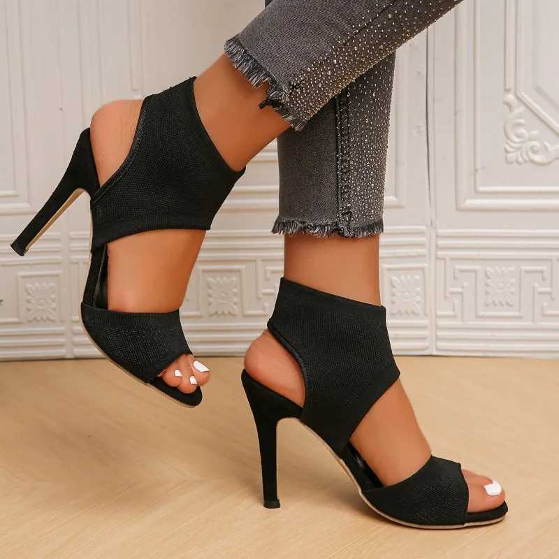 Women Sandals Summer Luxury Designer High Heels Sandals Sexy Fashion Breathable High Heels Shoes for Women Womens Sandals W250514