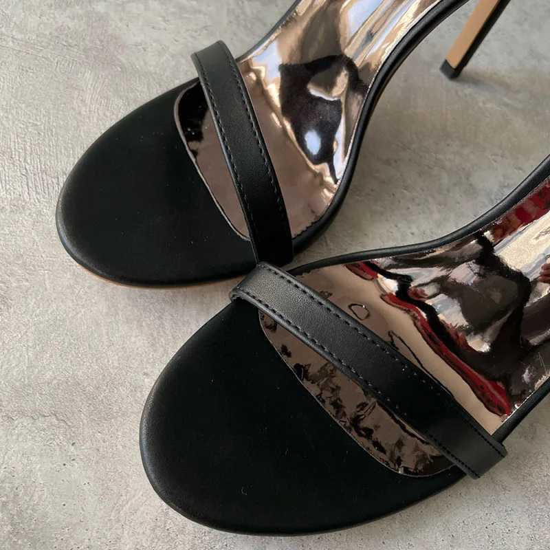 Summer Women 10cm High Heels Fetish Sandals Lady Gladiator Strap Leather Silver Sandles Fashion Platform Nightclub Party Shoes W250514