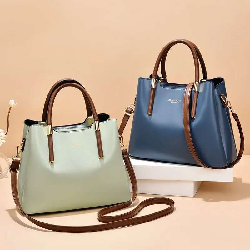 2024 New Style Fashion Women's Handbags Large Capacity Middle-Aged Mom Bag Shoulder Crossbody Bags