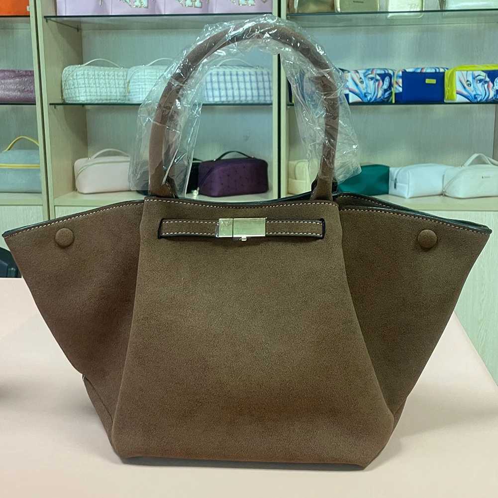 Autumn New Suede Buckle Design Wens Tote Bag Women Shoder Bags Handbag Ladies Versatile Crossbody Bag Armpit Purses Z250514