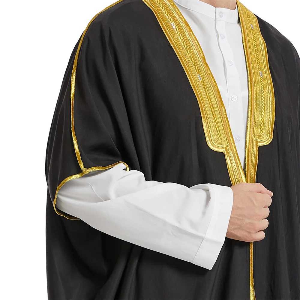 Middle East Mens Robe Muslim Dress Kimono Dishdasha Clothing Islamic Dubai Saudi Abayas Prayer Abaya Kaftan Ramadan Jubba Thobe X250514