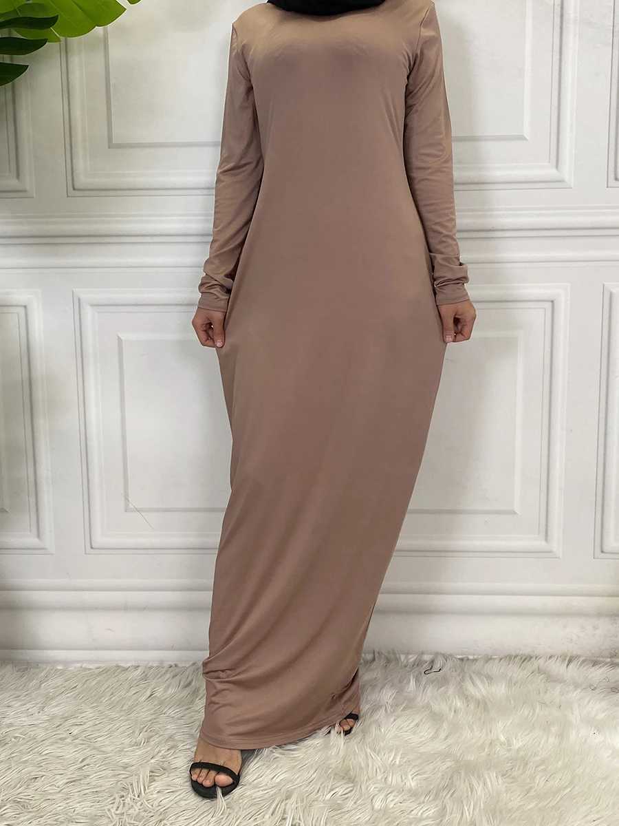 All-Match New Arrivals Muslim For Women Hijab Dress Middle East Dubai Abaya Turkey Kaftan Islamic Clothing Femme Arabic Vestido X2505141