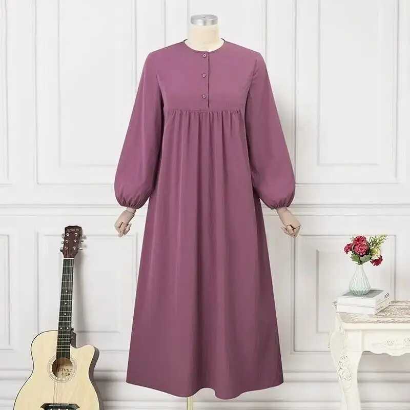 Ramadan Dress Middle East Long Slve Abaya Dubai Muslim Jalabiya Gown Turkey Robe Vestidos Women Casual Clothing S-5XL X250514