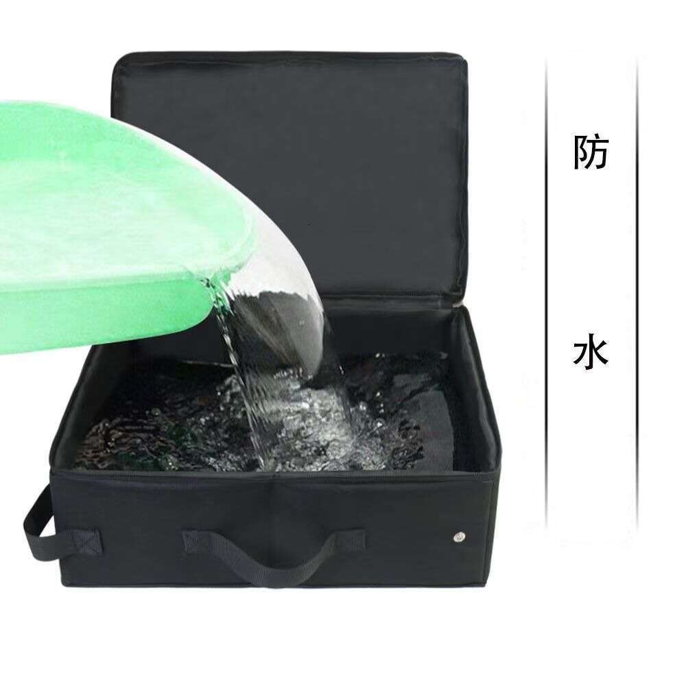 Cat outdoor portable foldable large waterproof enclosed supplies dog pet cat litter storage box