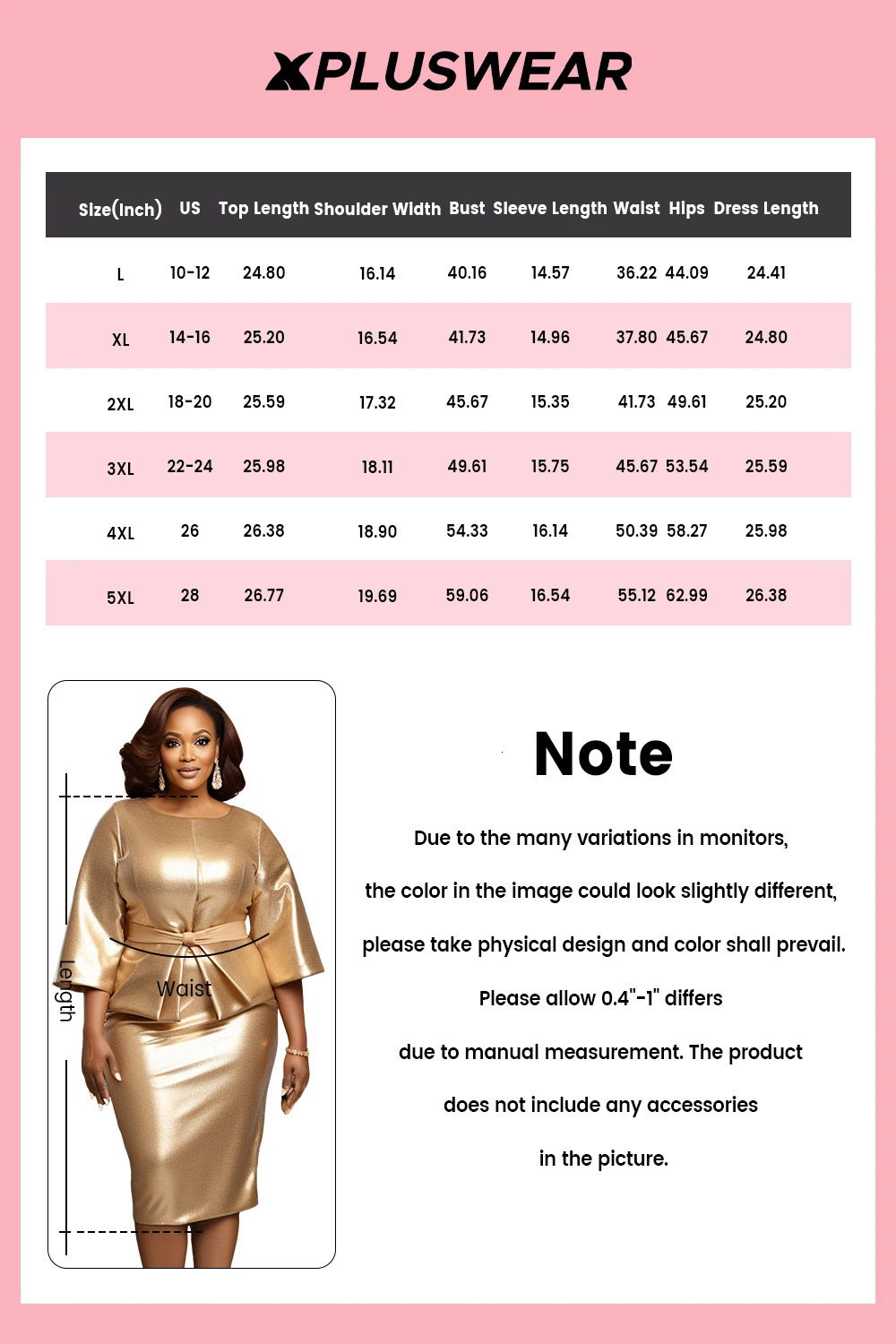 Plus Size Mother Of The Bride Champagne Round Neck 34 Sleeve Peplum Split Glitter Two Piece Skirt Sets 250506
