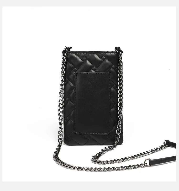 Fashionable Women's Herringbone Chain Shoulder Crossbody Eagle Head Bag, And Mobile Phone Multifunctional Bag