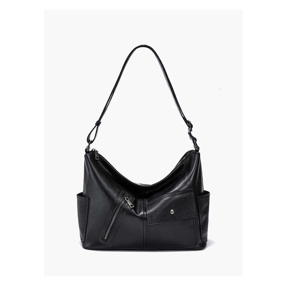 Retro Soft Leather Large Capacity Multi-carry Adjustable Shoulder Messenger Bag Brand Design Backpack Motorcycle Tote Handbag