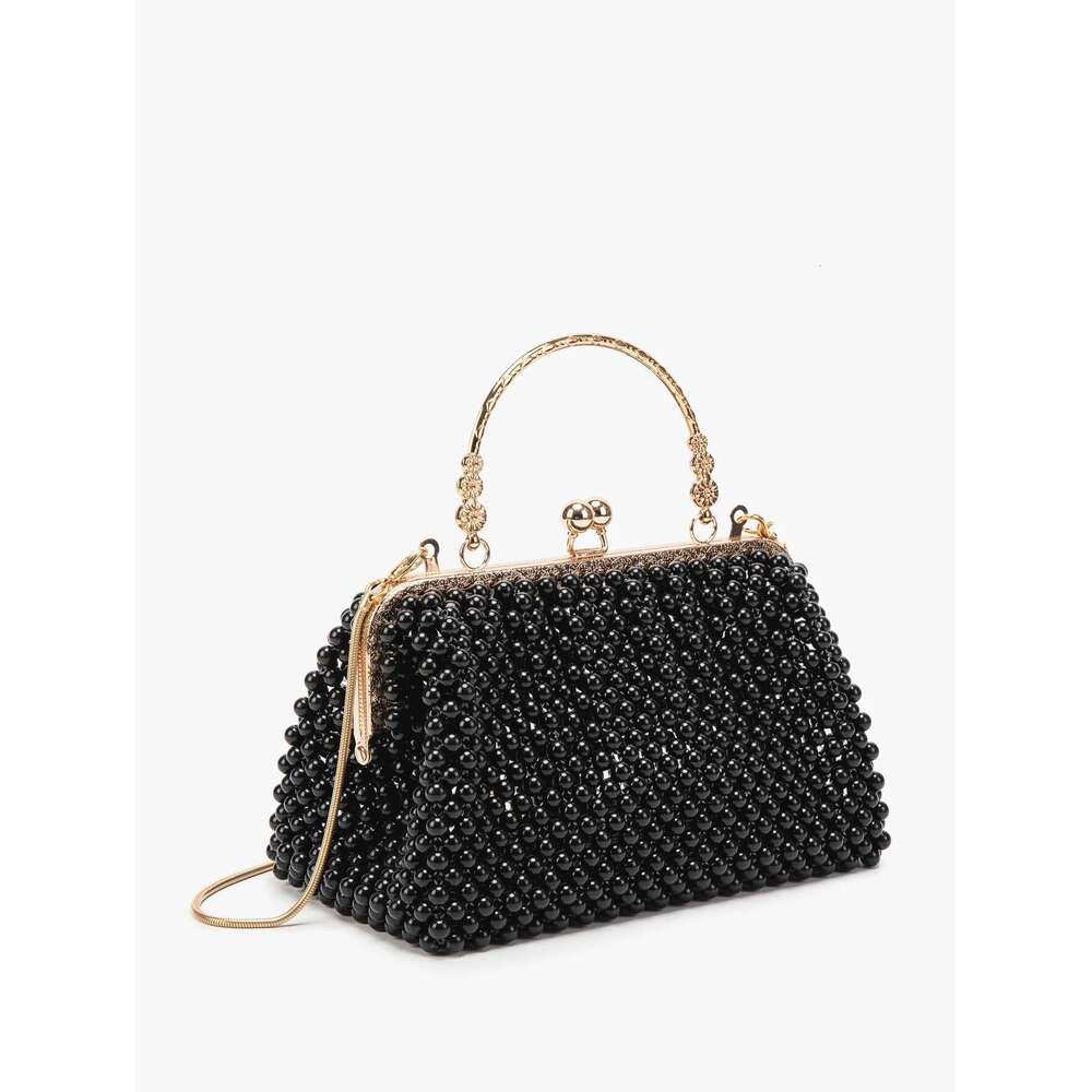 Purses And Handbag Designer Clutch Purse Handmade Pearl Decoration Party Wedding Evening Banquet Bag