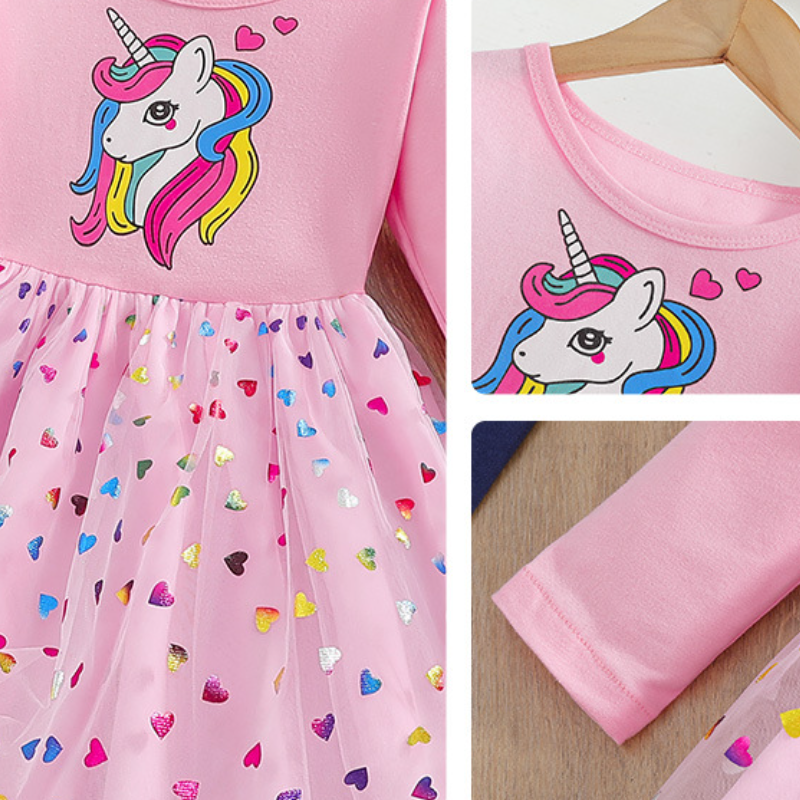 DISNEY kids designer clothes girl toddler designer clothes Frozen Elsa princess Girls' dress princess costume comfortable and soft holiday skirt.