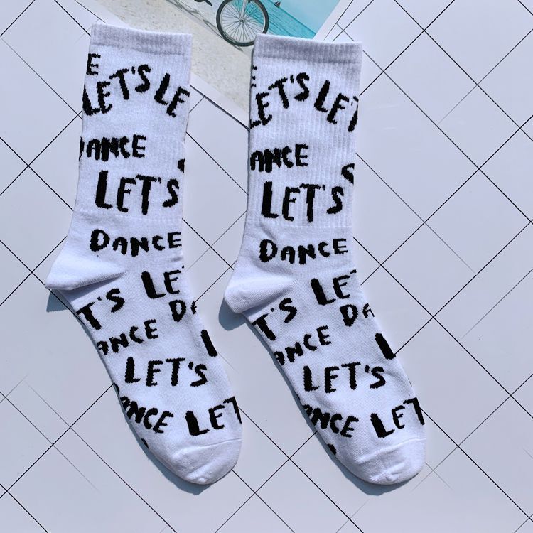 Designer Socks Socks Men S And Women S Fashion Long Letter Sports Hip Hop Street Middle Tube College Style Cotton Socks Sports Socks