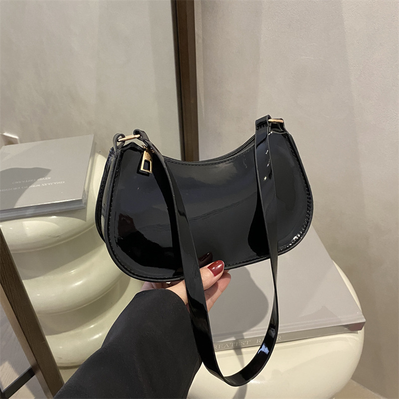Popular New Luxury Bag Free Delivery Designer Bag Fashion Solid Color 2025 New Korean Version Single Shoulder Underarm Handbag Women's Stylish Sm