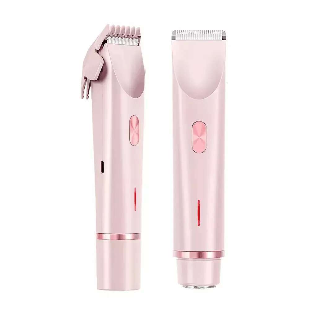 2-In-1 Women's Dual-Head Electric Hair Removal And Shaver USB Rechargeable Suitable For Full Body Ideal Valentine's Day Gift