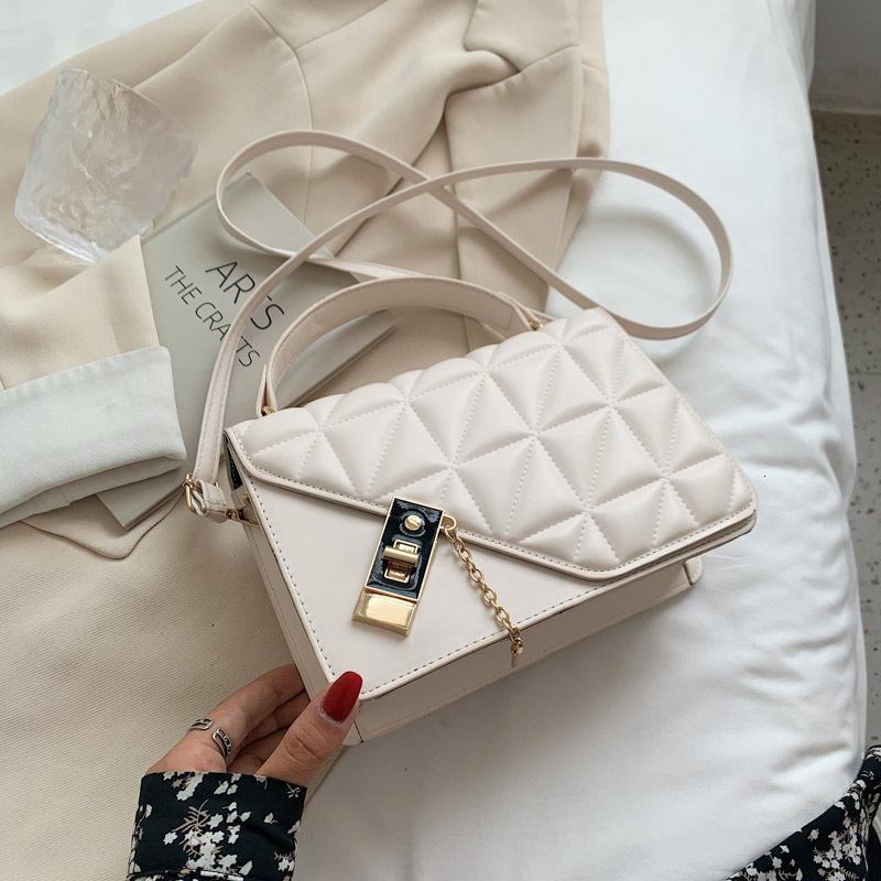 Free Delivery Designer Bag 2025 Single Shoulder Crossbody Simple Chain Fashionable And Casual Lingge Women's Small Square Bag Luxury Bag