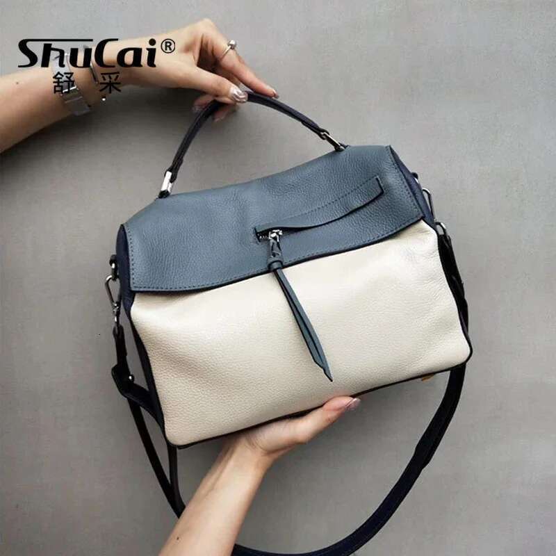 Genuine Leather Shoulder Bag Women's Handbag Lady's Ed Designer Mrossbody Messenger Bags For Women Totes