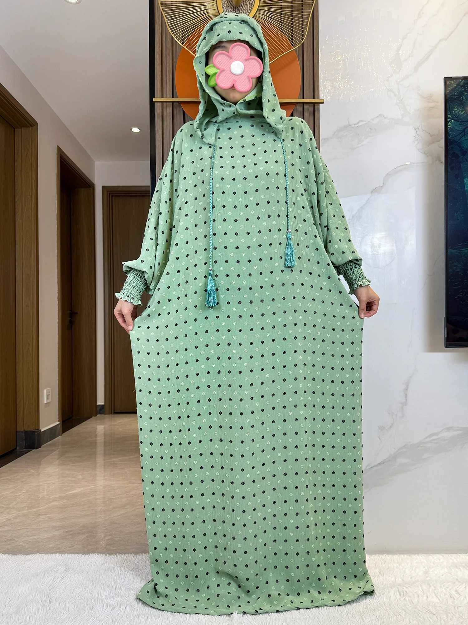 2025 Ramadan Niqab Khimar Muslim Hoody Abaya Dubai Turkey Islam Prayer Clothes African Dresses For Women Kaftan Robe Musulmane X250514