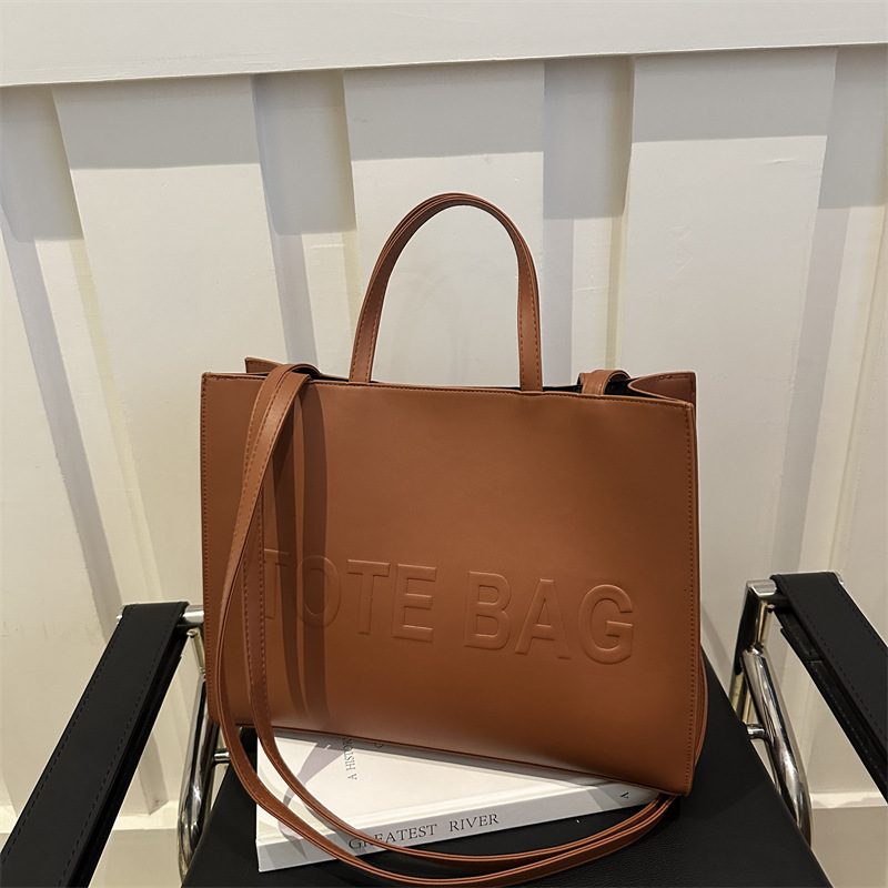 Free Delivery Designer Bag Korean Niche Fashion Tote For Women 2025 New Large Capacity Student Commuting Versatile Shoulder Luxury Bag