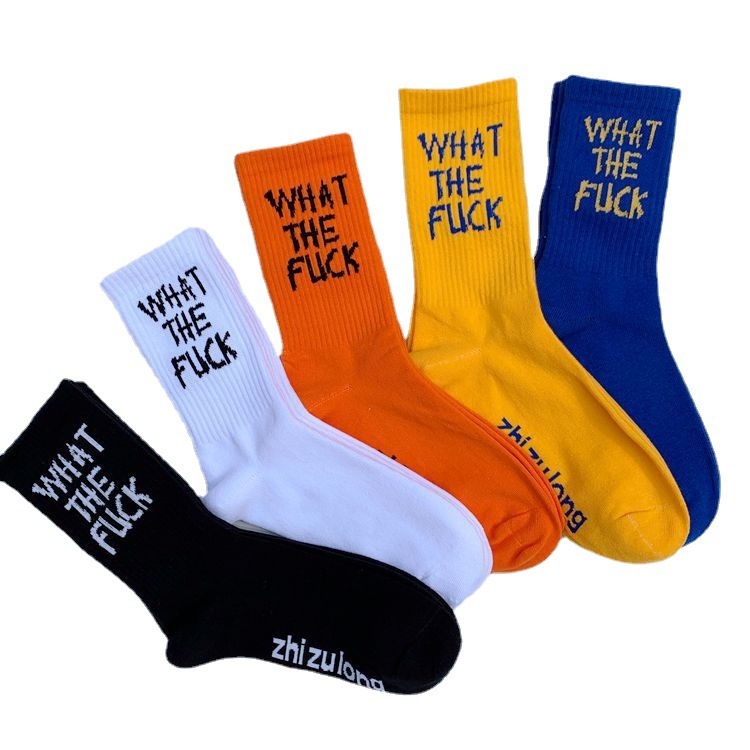 Designer Socks Socks Men S And Women S Trendy Brands Street Haruku Sports Hip Hop Skateboarding Mid Street College Style Long Tube Socks Sports Socks
