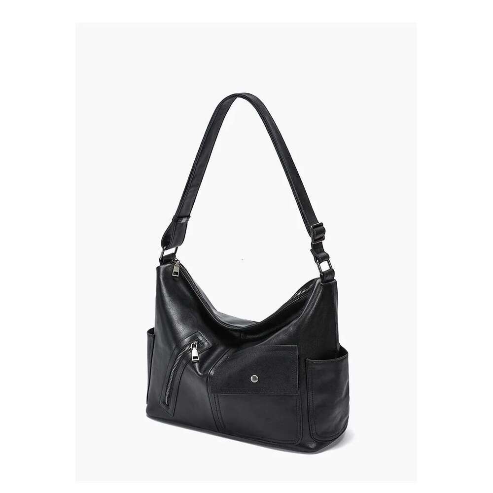 Retro Soft Leather Large Capacity Multi-carry Adjustable Shoulder Messenger Bag Brand Design Backpack Motorcycle Tote Handbag