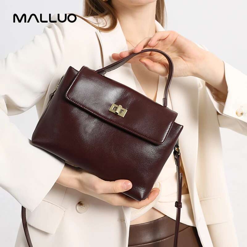 Cowhide Genuine Tote Bag for Women Soft Natural Cow Leather Fashion Crossbody Bags Female Shoulder Handbag Lady