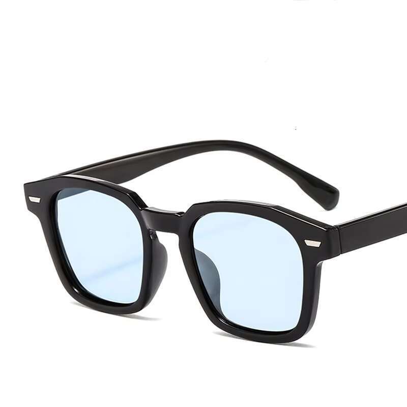 New Release Logo Fashionable Design Square Unisex Sunglasses for Men and Women