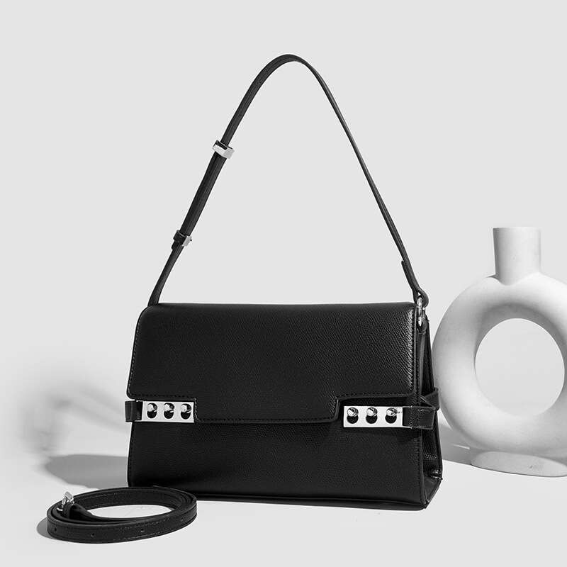 Crossbody New French Fashion High-End And Versatile Commuting Bag, Popular Women's Casual Armpit Shoulder Bag