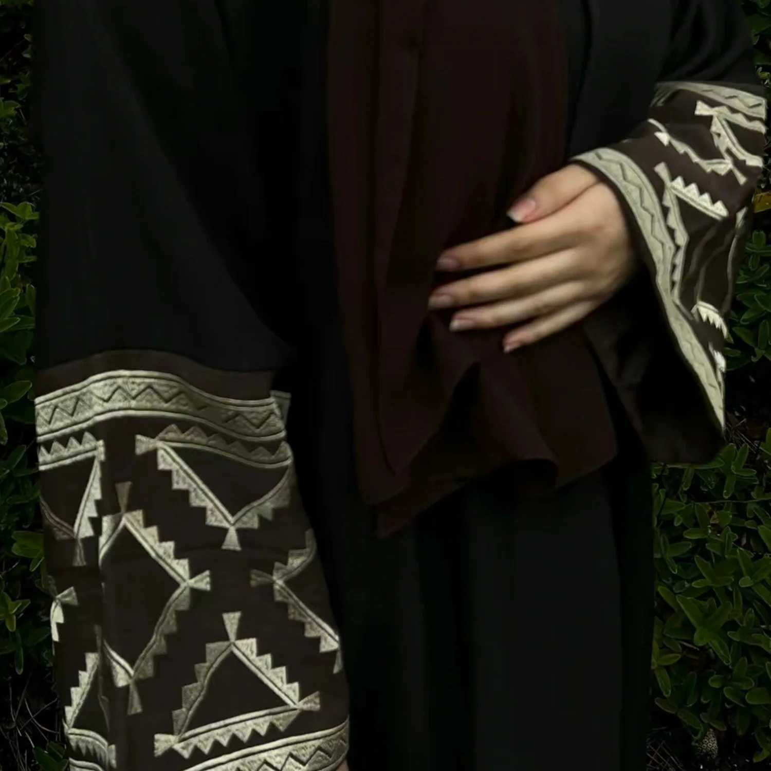 New Arrival Ramadan Embroidered Open Kimono Abaya Dubai Luxury Muslim Abayas Women Kaftan Dress Islam Clothing Robe Femme Ka X250514
