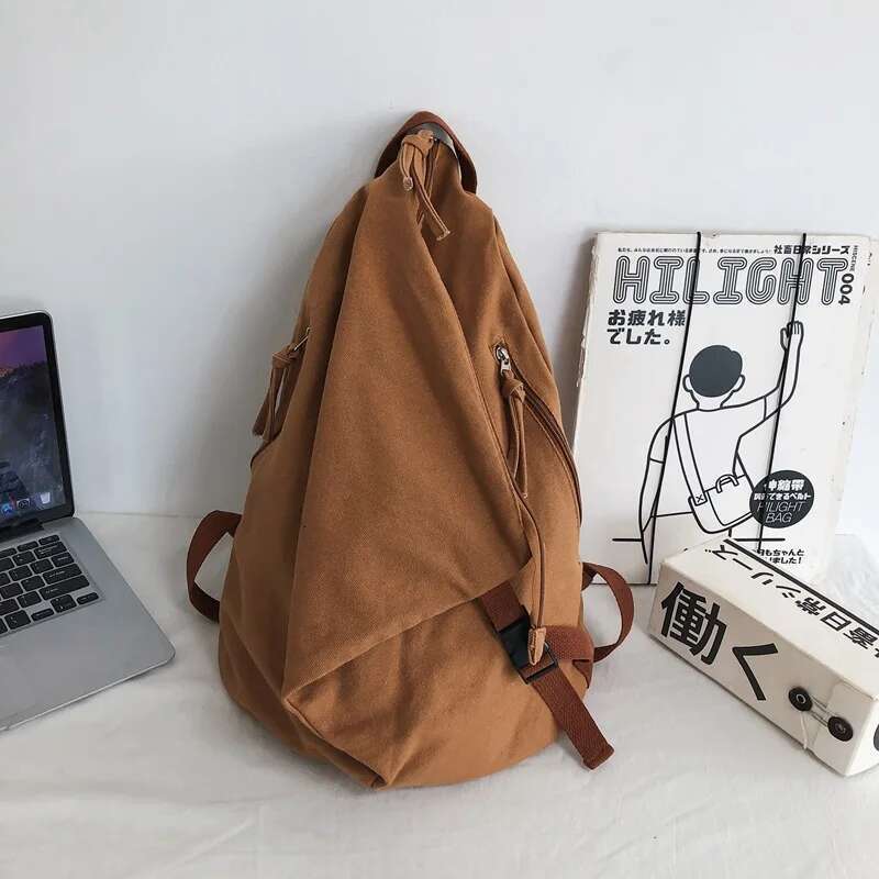 Designer Bag 2025 Solid Color Backpack Women 2023 Wash Canvas Teenagers Girls For School Bags Travel Men Backpack Large Capacity Daypack Bag Luxury Ba