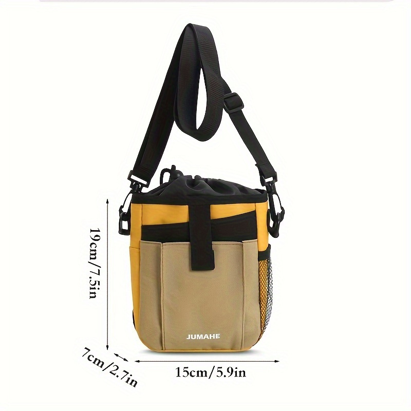 Dog Treat Pouch, Waist Belt Clip for Hands-Free Training, Magnetic Closure, Dog Training and Behavior Aids, Three Ways to Wear | 924
