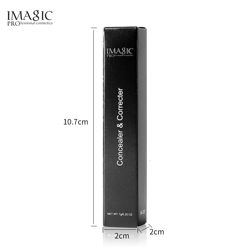 IMAGIC Eye Concealer Base 6 Colors Full Coverage Suit for All Color Skin Face / Eye Makeup Liquid Concealer 250512