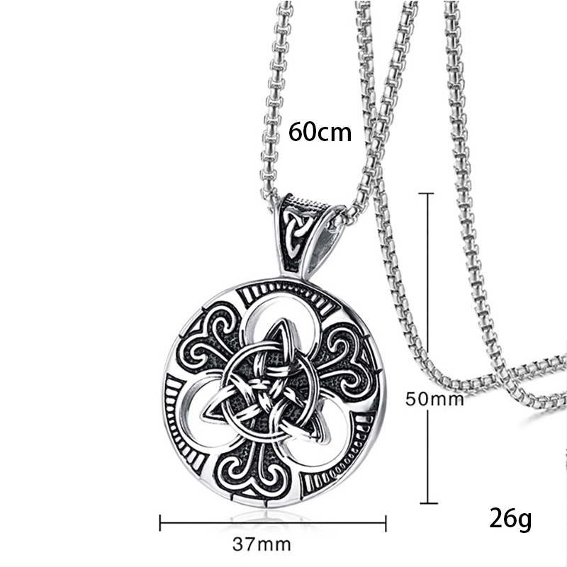 Retro necklace set, men's chain, personalized hip-hop, neutral trend, cool accessories