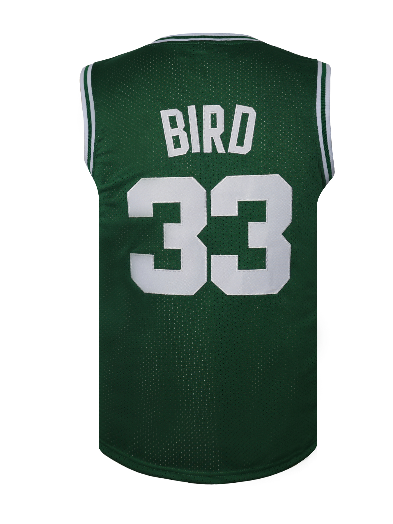 Mens 33 BIRD Embroidered Basketball Jersey IN STOCK FAST SHIPPING Size S-XXXL