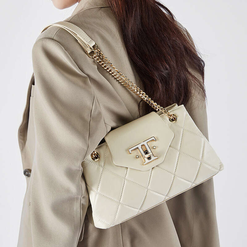 Women's Bag 2025 New Top Layer Cowhide Chain Crossbody Versatile For Spring And Summer Commuting, Genuine Leather Women's Bag, Single Should