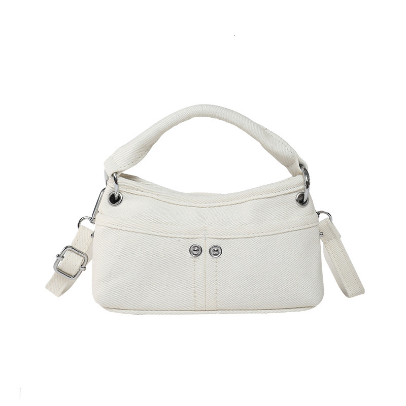 Minority solid color for women 2025 spring and summer new trend fashionable single shoulder diagonal cross high-end small square bag