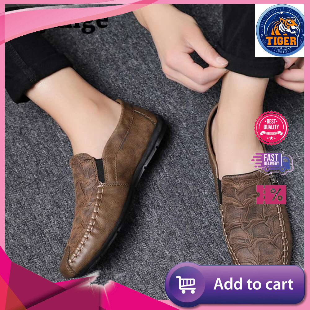Ddmytiger Casual For Men Loafers Retro Comfort Side Zipper Slip On Flats Vulcanized Shoes New Walking Tenis Hombres Male Footwear Outdoor