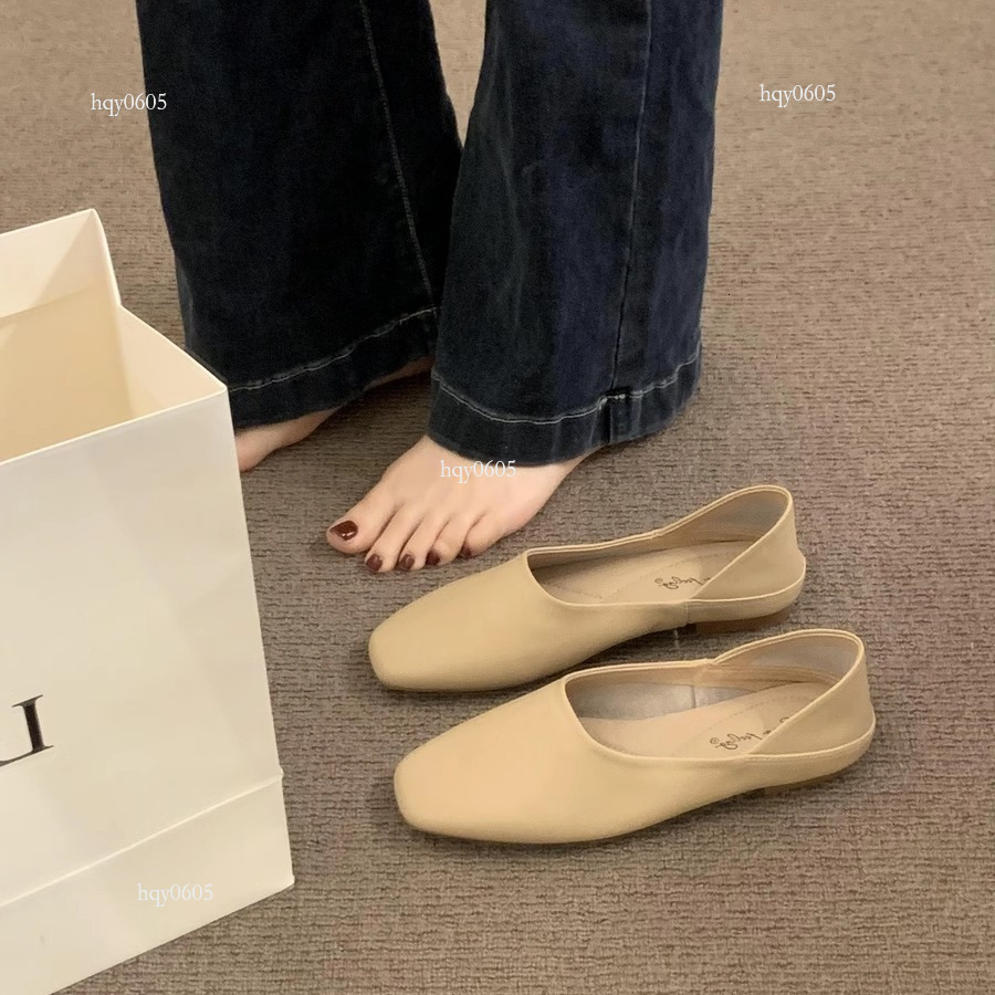 Top brand high-quality new-style designer new shoes with soft leather and soft soles for women in spring 2025, women's bean shoes new fashion sho