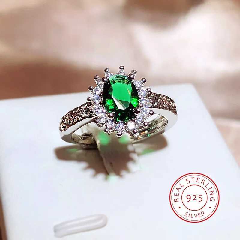 Exquisite 925 Silver Plated Ring for Womens Party Jewelry Shiny AAAA Zircon Ring Wedding Bridal Jewelry Engagement RingXJ250514