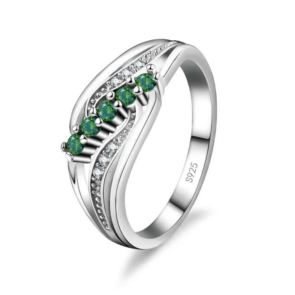Fast Shipping Genuine 925 Sterling Silver Promising Rings For Women Girls Super N Women Fashion Jewelry Bright Crystal RingsXJ250514
