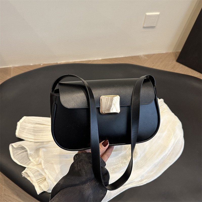 Luxury Bag Single Shoulder Korean Version Simple Casual Texture Crossbody Large Capacity Handheld Commuting Fashionable New Free Delivery Designer Bag
