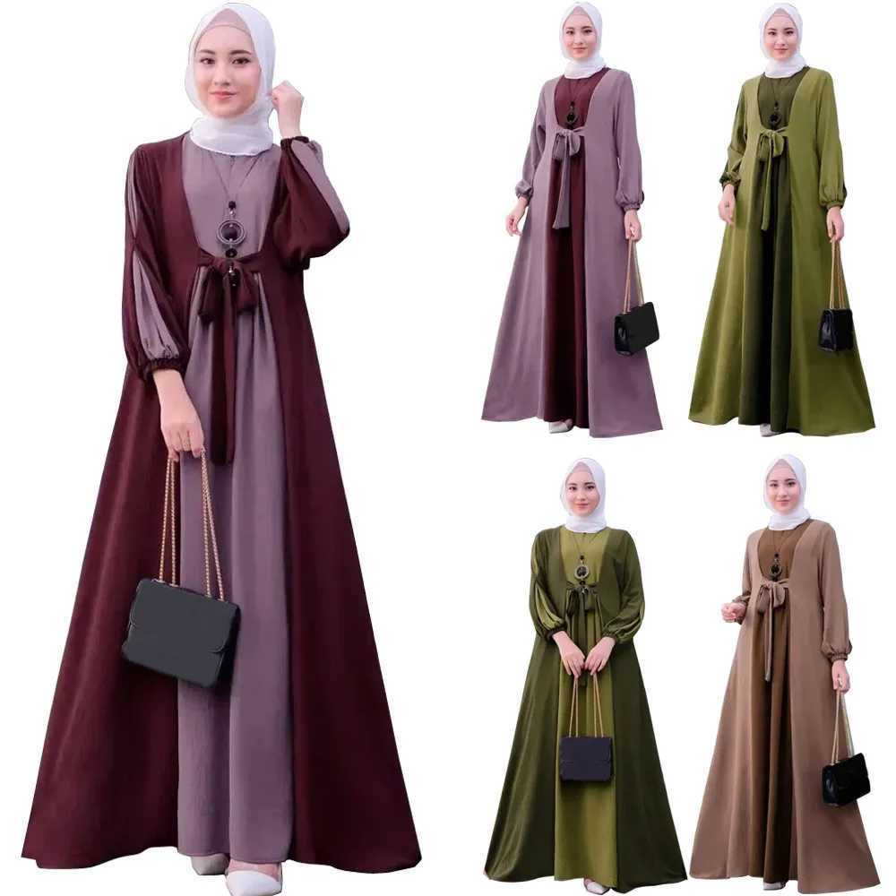 Eid Ramadan Mubarak Abayas for Muslim Women Long Slve Dresses Turkey Kaftan Dubai Islamic Arabic Robe Femme Musulmane Vestido X250514