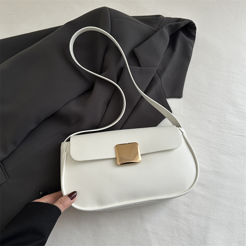 Luxury Bag Single Shoulder Korean Version Simple Casual Texture Crossbody Large Capacity Handheld Commuting Fashionable New Free Delivery Designer Bag