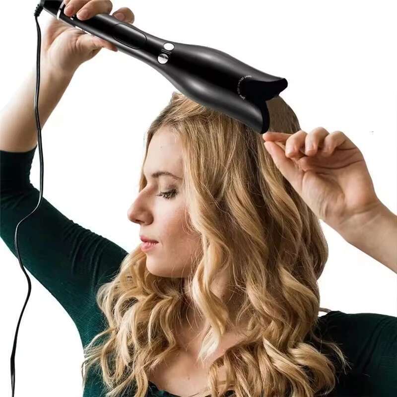 Rose-shaped Multi-Function LCD Curling Iron Professional Hair Curler Styling Tools Curlers auto rotating ceramic hair curler