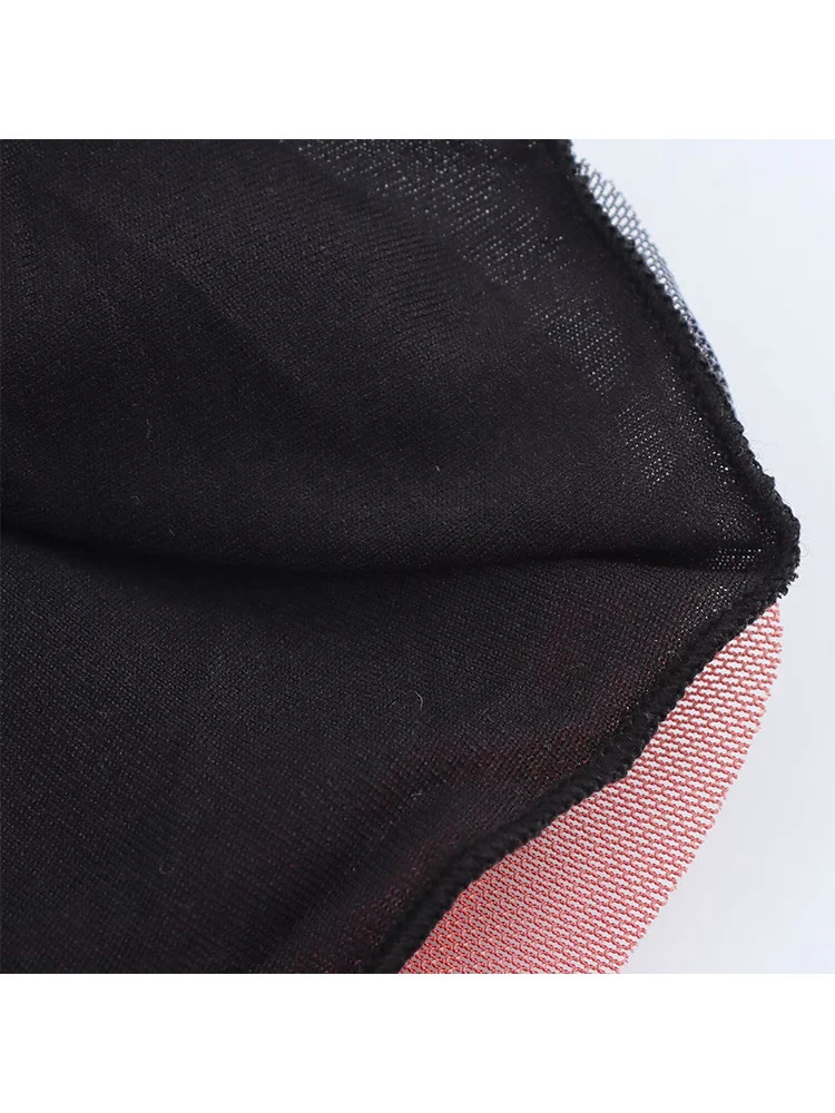 TFMLN Womens Floral Print Long Dress Sexy Vneck Sleeveless Slim Mesh Scarf Decoration Dresses Female Summer Elegant 250514