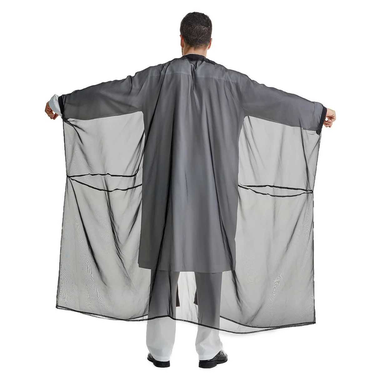 Eid Ramadan Men Robe Arabic Kaftan Muslim Dress Moroccan Caftan Ka Jubba Thobe Kimono Abayas Middle East Islamic Clothing X250514