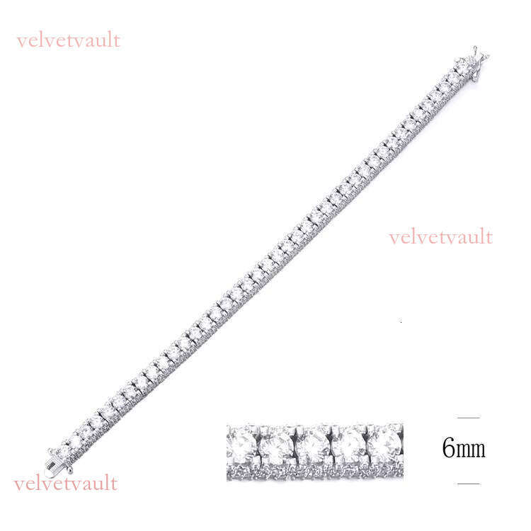 Fashionable platinum colored jewelry cubic zirconia tennis bracelet for women
