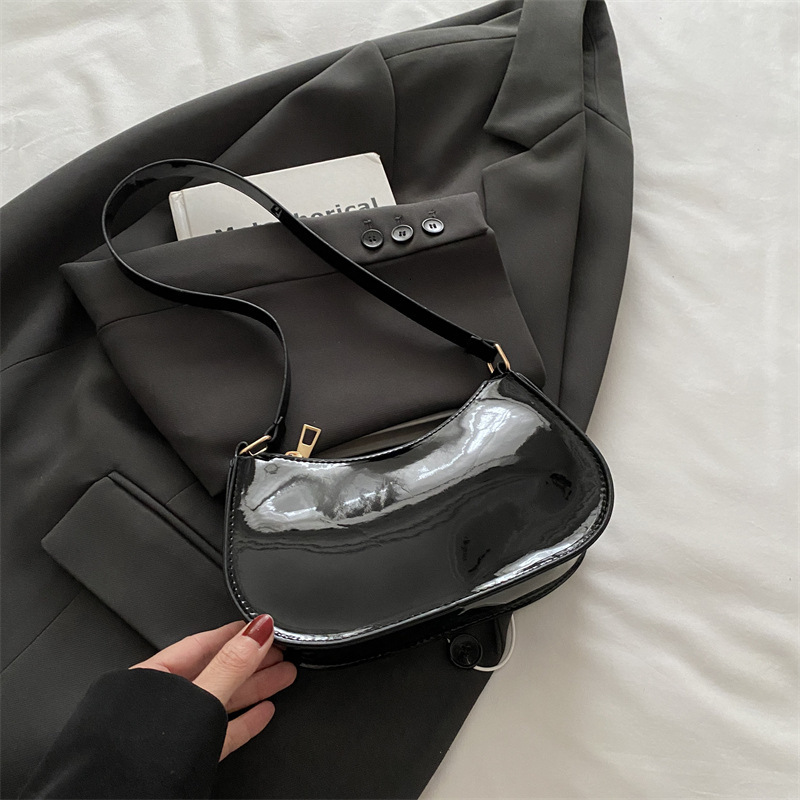 Popular New Luxury Bag Free Delivery Designer Bag Fashion Solid Color 2025 New Korean Version Single Shoulder Underarm Handbag Women's Stylish Sm